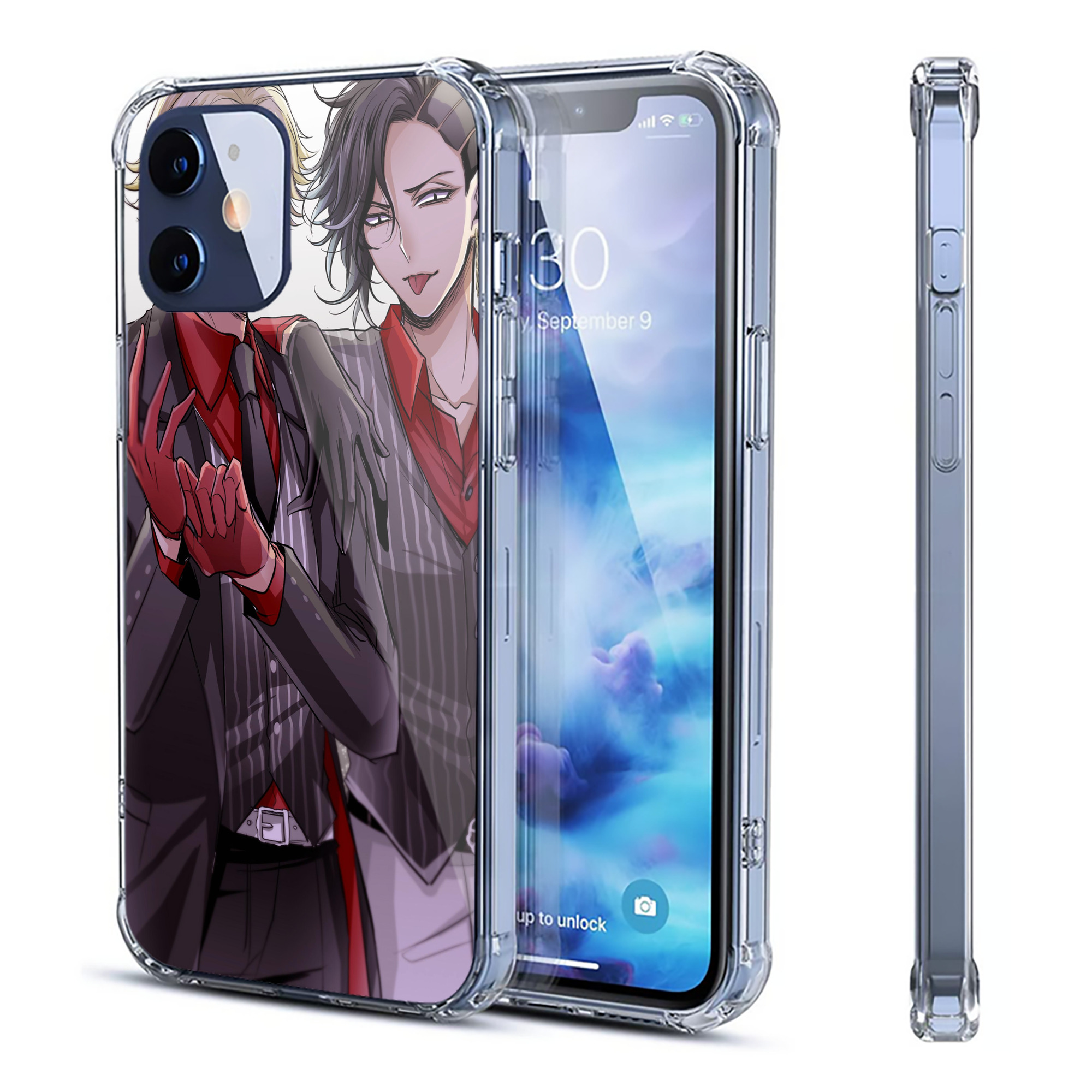 （画像用） 東京リベンジャーズ Tokyo Revengers 【iPhone 12シリーズ対応】透明スマホケース（クリアソフトケース）